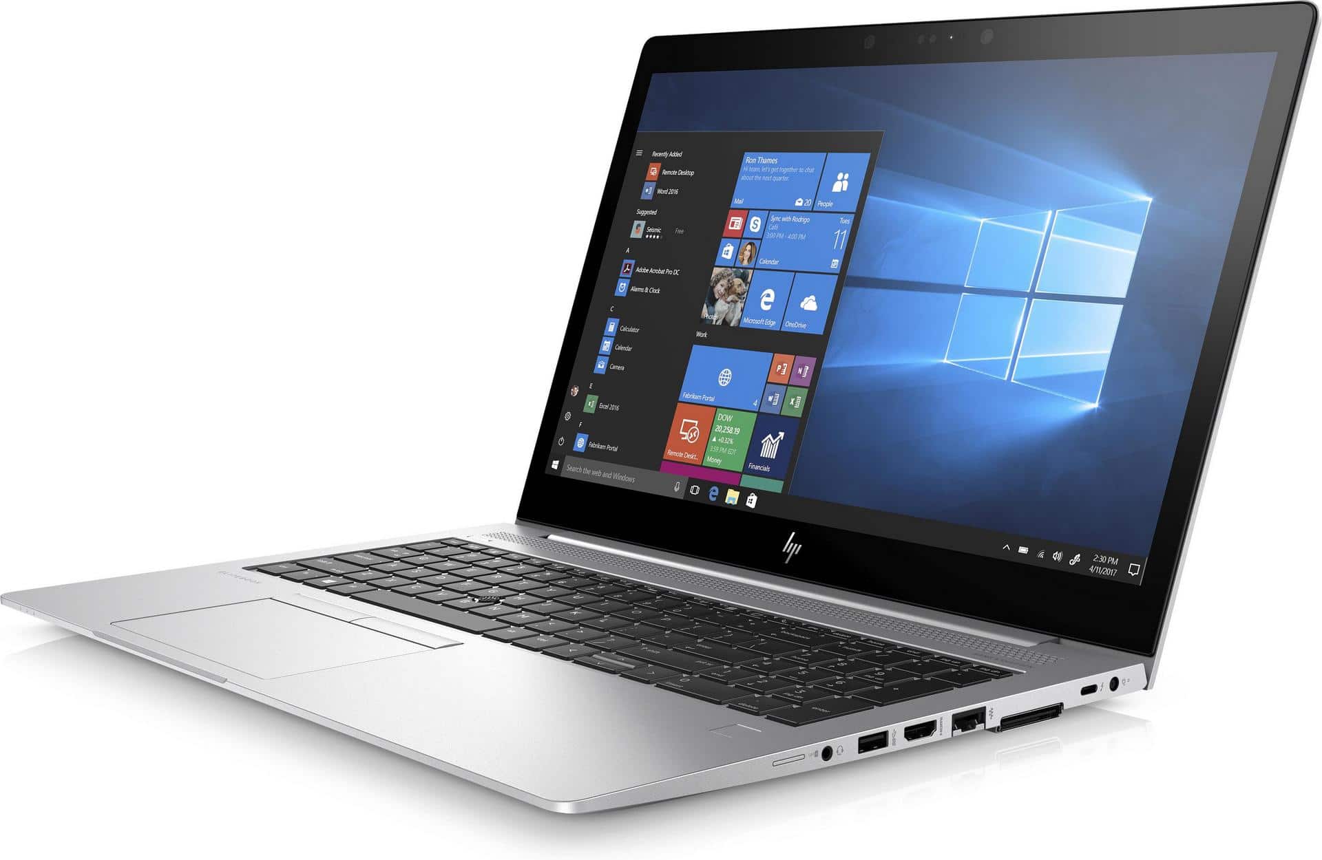Fujitsu Lifebook u757 ouvert